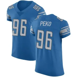 Men's Kyle Peko Detroit Lions No.96 Elite Team Color Vapor Untouchable Jersey - Blue