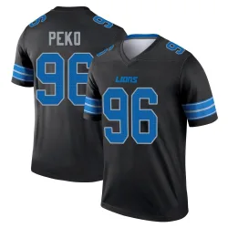 Men's Kyle Peko Detroit Lions No.96 Legend Jersey - Black