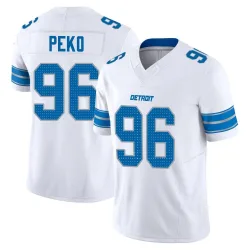 Men's Kyle Peko Detroit Lions No.96 Limited Vapor F.U.S.E. 2nd Jersey - White