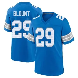 Men's LeGarrette Blount Detroit Lions No.29 Game 2nd Jersey - Blue