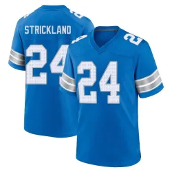 Men's Loren Strickland Detroit Lions No.24 Game 2nd Jersey - Blue