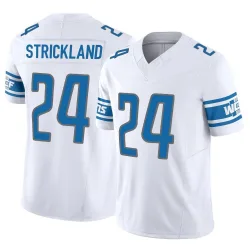 Men's Loren Strickland Detroit Lions No.24 Limited Vapor F.U.S.E. Jersey - White