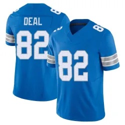 Men's Luke Deal Detroit Lions No.82 Limited Vapor F.U.S.E. 2nd Jersey - Blue