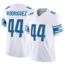 Men's Malcolm Rodriguez Detroit Lions No.44 Limited Vapor F.U.S.E. Jersey - White
