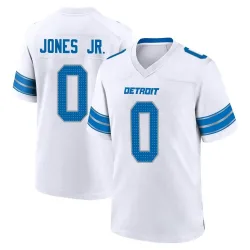 Men's Marvin Jones Jr. Detroit Lions No.0 Game 2nd Jersey - White