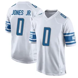 Men's Marvin Jones Jr. Detroit Lions No.0 Game Jersey - White