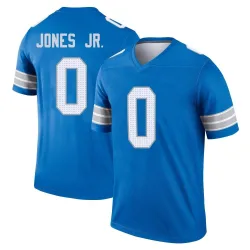 Men's Marvin Jones Jr. Detroit Lions No.0 Legend 2nd Jersey - Blue