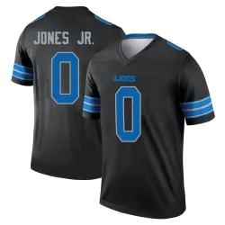 Men's Marvin Jones Jr. Detroit Lions No.0 Legend Jersey - Black