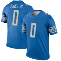 Men's Marvin Jones Jr. Detroit Lions No.0 Legend Jersey - Blue