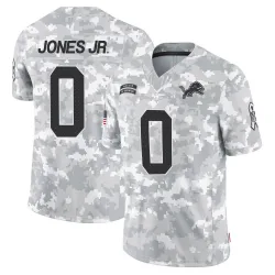 Men's Marvin Jones Jr. Detroit Lions No.0 Limited 2024 Salute to Service Jersey - Arctic Camo