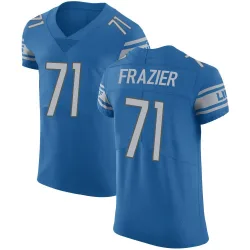 Men's Miles Frazier Detroit Lions No.71 Elite Team Color Vapor Untouchable Jersey - Blue