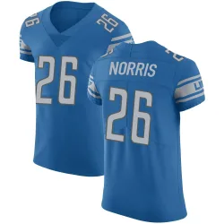 Men's Morice Norris Detroit Lions No.26 Elite Team Color Vapor Untouchable Jersey - Blue
