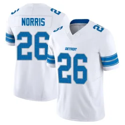 Men's Morice Norris Detroit Lions No.26 Limited Vapor F.U.S.E. 2nd Jersey - White
