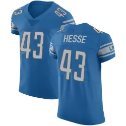 Men's Parker Hesse Detroit Lions No.43 Elite Team Color Vapor Untouchable Jersey - Blue