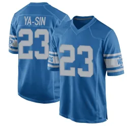 Men's Rock Ya-Sin Detroit Lions No.23 Game Throwback Vapor Untouchable Jersey - Blue
