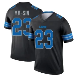 Men's Rock Ya-Sin Detroit Lions No.23 Legend Jersey - Black