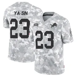 Men's Rock Ya-Sin Detroit Lions No.23 Limited 2024 Salute to Service Jersey - Arctic Camo