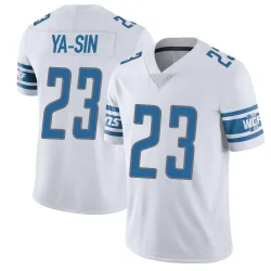 Men's Rock Ya-Sin Detroit Lions No.23 Limited Vapor Untouchable Jersey - White