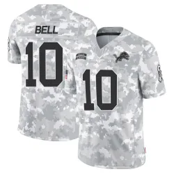 Men's Ronnie Bell Detroit Lions No.10 Limited 2024 Salute to Service Jersey - Arctic Camo