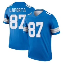 Men's Sam LaPorta Detroit Lions No.87 Legend 2nd Jersey - Blue