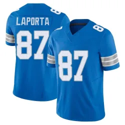 Men's Sam LaPorta Detroit Lions No.87 Limited Vapor F.U.S.E. 2nd Jersey - Blue