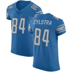 Men's Shane Zylstra Detroit Lions No.84 Elite Team Color Vapor Untouchable Jersey - Blue