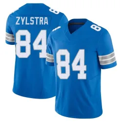 Men's Shane Zylstra Detroit Lions No.84 Limited Vapor F.U.S.E. 2nd Jersey - Blue