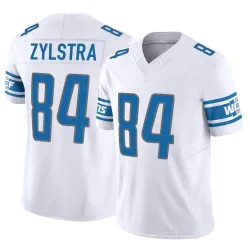 Men's Shane Zylstra Detroit Lions No.84 Limited Vapor F.U.S.E. Jersey - White