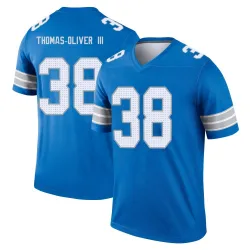 Men's Stantley Thomas-Oliver III Detroit Lions No.38 Legend 2nd Jersey - Blue