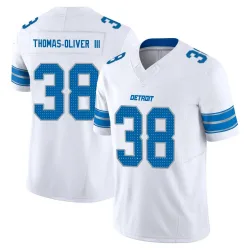Men's Stantley Thomas-Oliver III Detroit Lions No.38 Limited Vapor F.U.S.E. 2nd Jersey - White