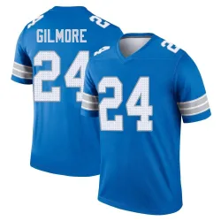 Men's Steven Gilmore Detroit Lions No.24 Legend 2nd Jersey - Blue