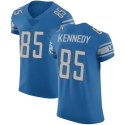 Men's Tom Kennedy Detroit Lions No.85 Elite Team Color Vapor Untouchable Jersey - Blue