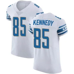 Men's Tom Kennedy Detroit Lions No.85 Elite Vapor Untouchable Jersey - White