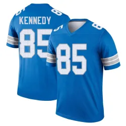 Men's Tom Kennedy Detroit Lions No.85 Legend 2nd Jersey - Blue