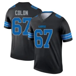Men's Trystan Colon Detroit Lions No.67 Legend Jersey - Black