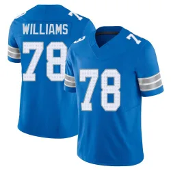 Men's Tyleik Williams Detroit Lions No.78 Limited Vapor F.U.S.E. 2nd Jersey - Blue