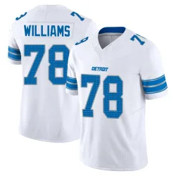 Men's Tyleik Williams Detroit Lions No.78 Limited Vapor F.U.S.E. 2nd Jersey - White