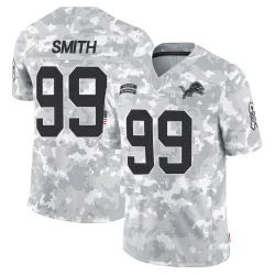 Men's Za'Darius Smith Detroit Lions No.99 Limited 2024 Salute to Service Jersey - Arctic Camo