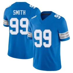 Men's Za'Darius Smith Detroit Lions No.99 Limited Vapor F.U.S.E. 2nd Jersey - Blue