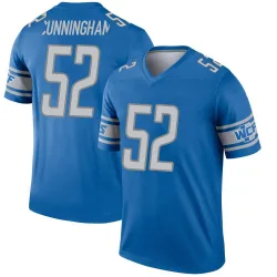 Men's Zach Cunningham Detroit Lions No.52 Legend Jersey - Blue