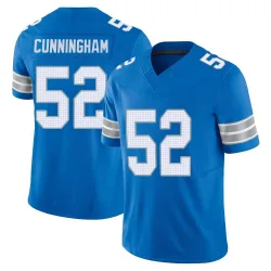 Men's Zach Cunningham Detroit Lions No.52 Limited Vapor F.U.S.E. 2nd Jersey - Blue