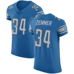 Men's Zach Zenner Detroit Lions No.34 Elite Team Color Vapor Untouchable Jersey - Blue