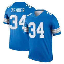 Men's Zach Zenner Detroit Lions No.34 Legend 2nd Jersey - Blue