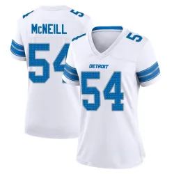 Women's Alim McNeill Detroit Lions No.54 Game 2nd Jersey - White