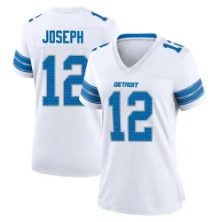 Women's Brandon Joseph Detroit Lions No.12 Game 2nd Jersey - White