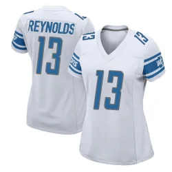 Women's Craig Reynolds Detroit Lions No.13 Game Jersey - White