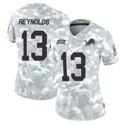 Women's Craig Reynolds Detroit Lions No.13 Limited 2024 Salute to Service Jersey - Arctic Camo