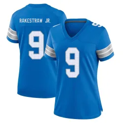 Women's Ennis Rakestraw Jr. Detroit Lions No.9 Game 2nd Jersey - Blue