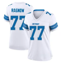 Women's Frank Ragnow Detroit Lions No.77 Game 2nd Jersey - White