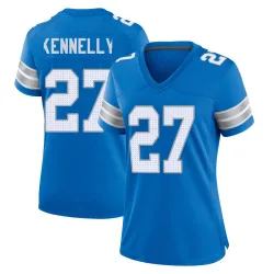 Women's Ian Kennelly Detroit Lions No.27 Game 2nd Jersey - Blue